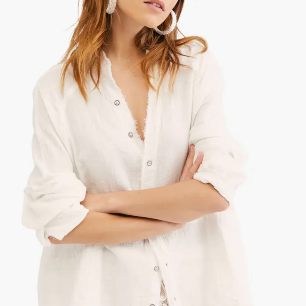 Free People Summer Daydream Tunic Shirt